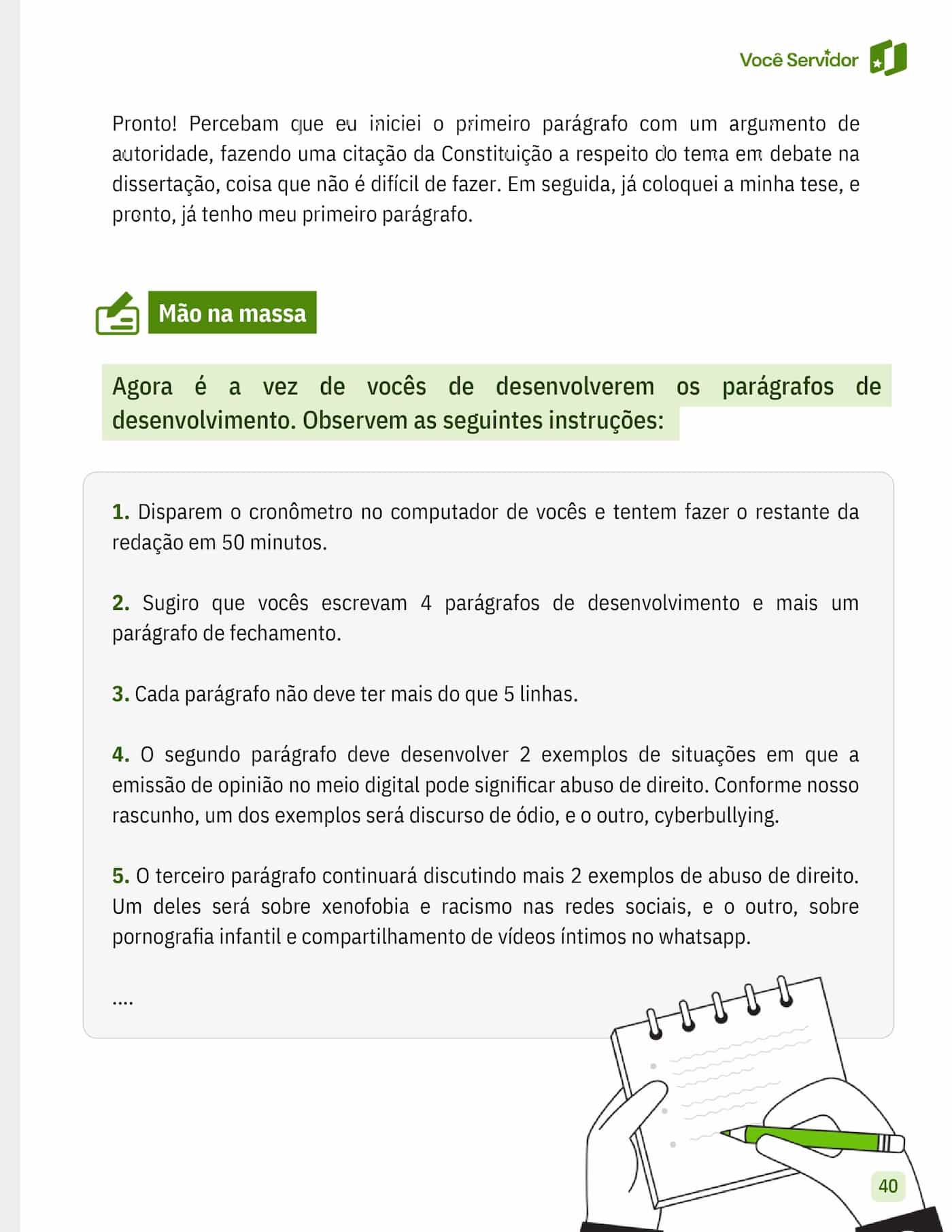 pagina de exemplo